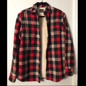 J. Crew Men’s Flannel Shirt Jacket